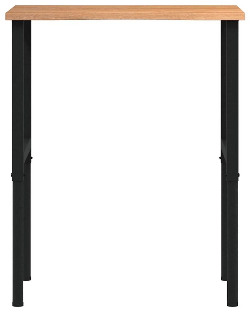 Bancada 80x60x(71,5-98) cm carvalho castanho-claro