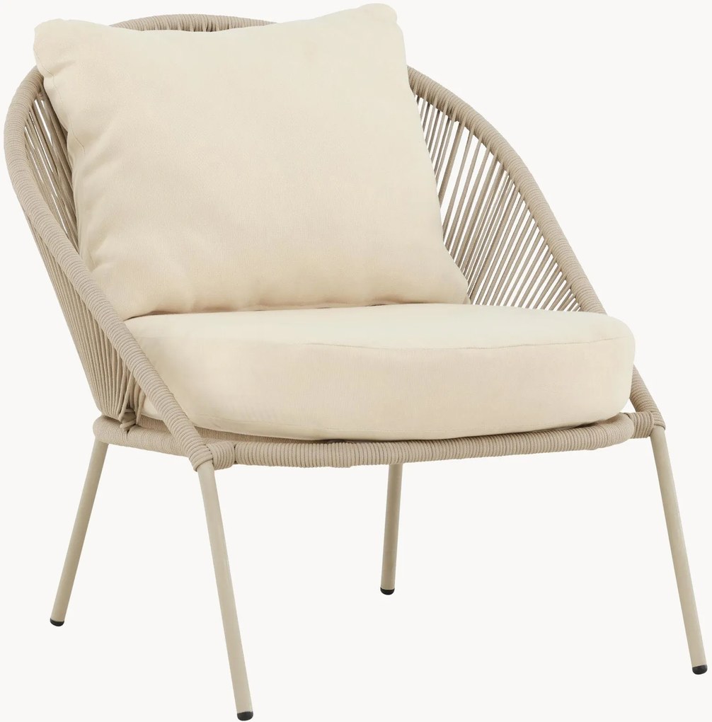 Cadeiras de braços para jardim empilháveis Lindos, conjunto de 2