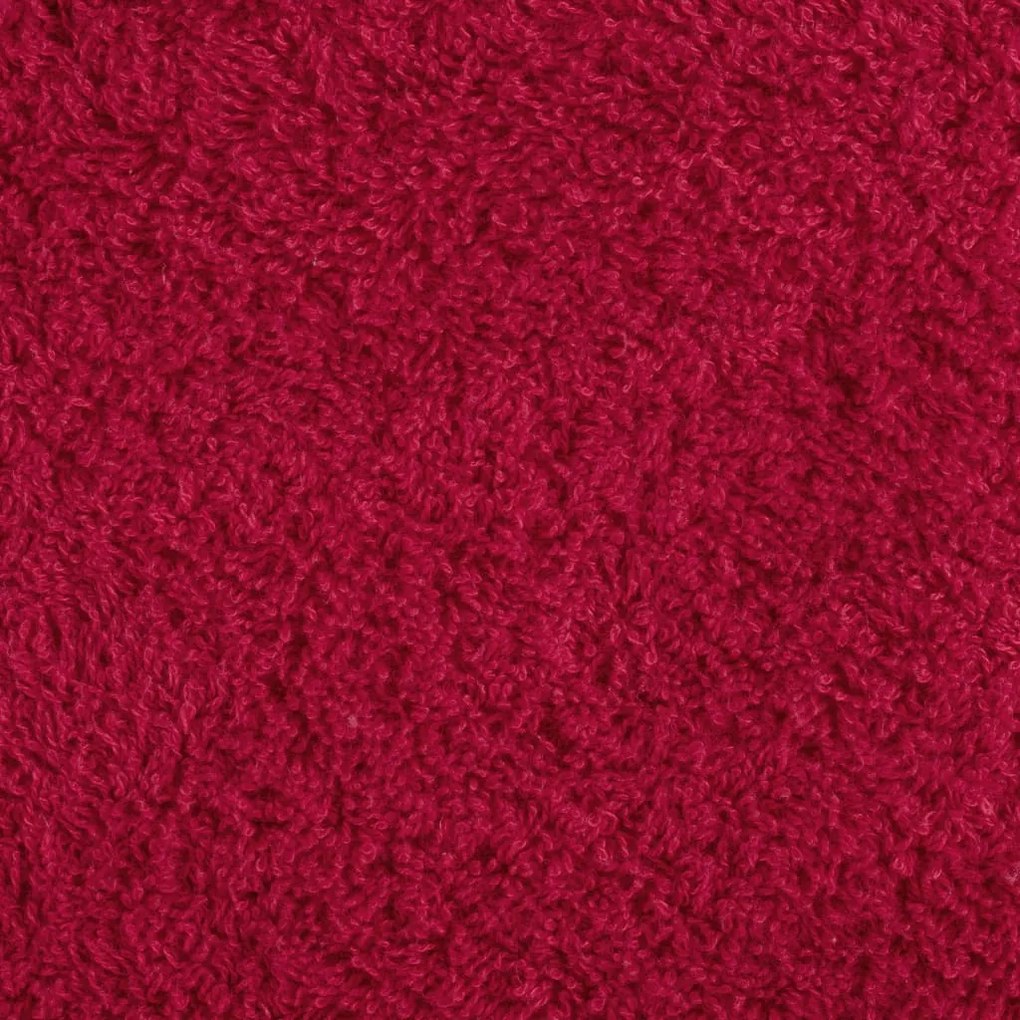 Toalhas premium SOLUND 4 pcs 100x200 cm 600 gsm vermelho