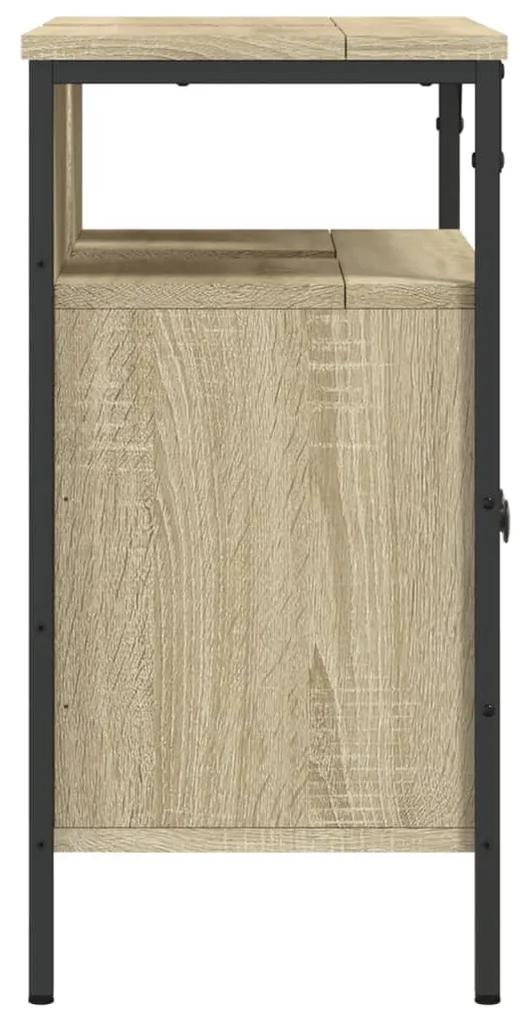 Móvel p/ lavatório 60x30x60cm derivados madeira carvalho sonoma