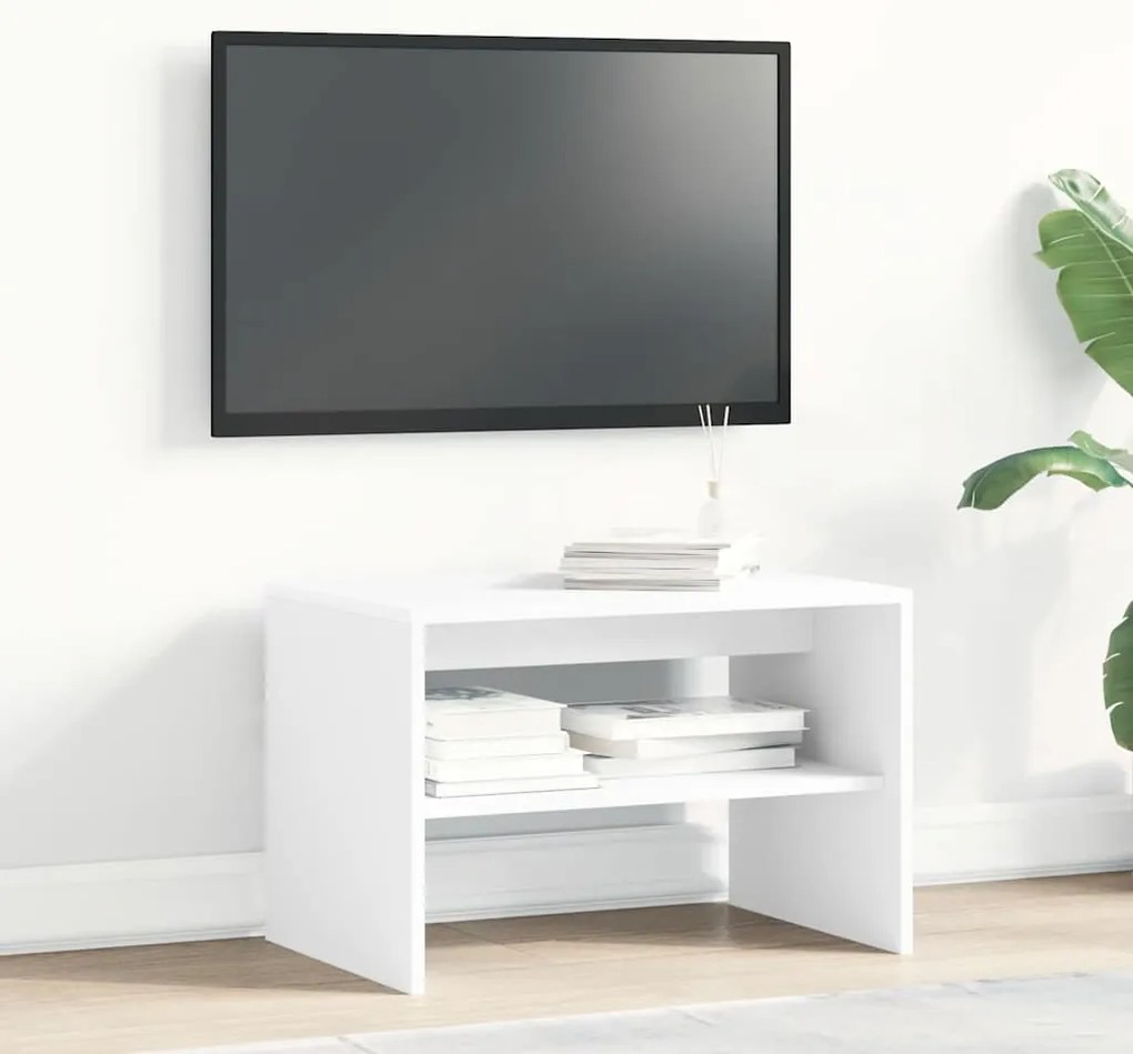 Móvel para TV 60x40x40 cm derivados de madeira branco