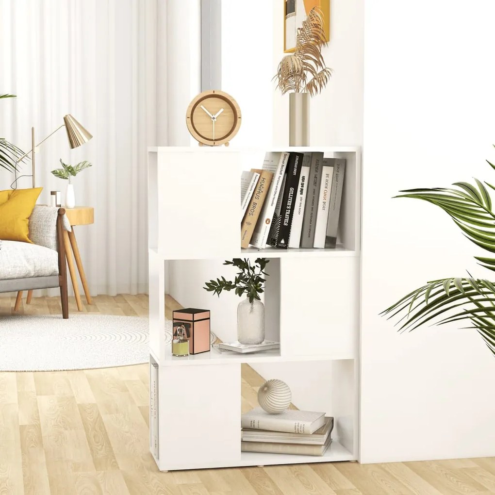 Estante/divisória 60x24x94 cm contraplacado branco