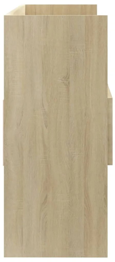 Aparador 105x30x70 cm derivados de madeira carvalho sonoma