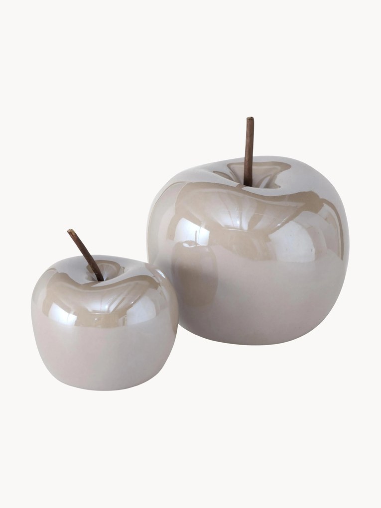 Objetos decorativos de dolomite Perly, conjunto de 2
