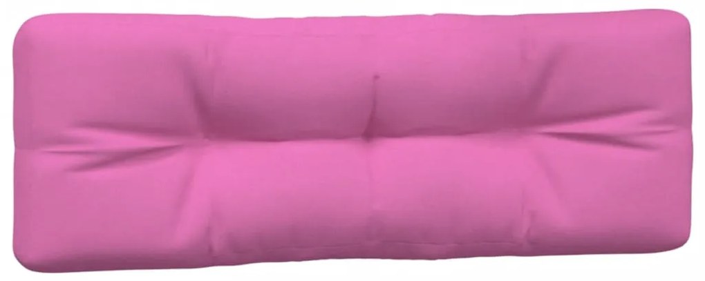 Almofadões para móveis de paletes 7 pcs tecido rosa
