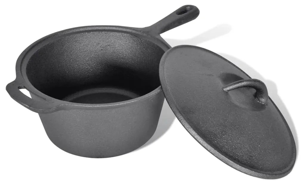 Conjunto de fogareiro a carvão, 9 peças