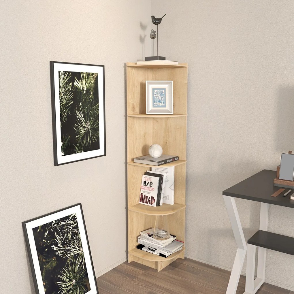 Estante Liva – Carvalho – 28 cm x 138 cm x 30 cm