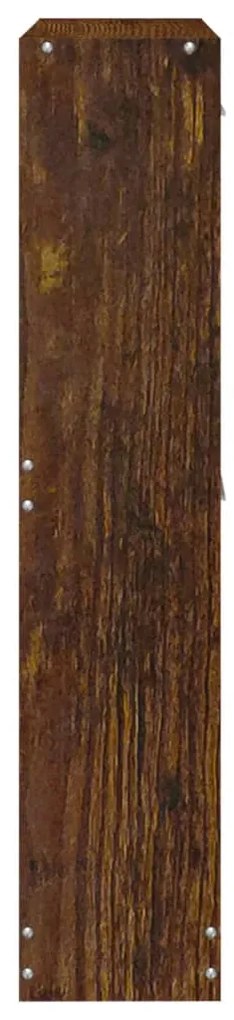 Sapateira 59x17x81 cm derivados de madeira carvalho fumado