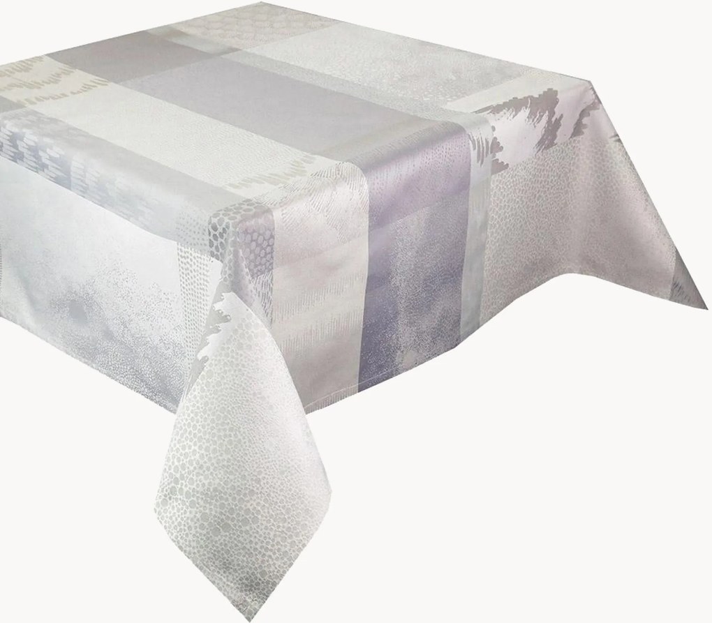 Toalha de mesa jacquard com revestimento acrílico Mille Matieres Vapeur