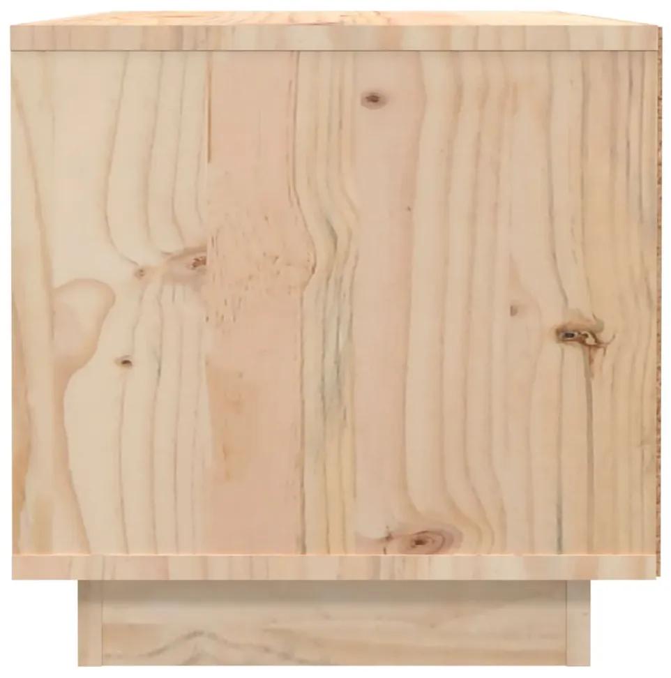 Mesas de cabeceira 2 pcs 40x34x35 cm madeira de pinho maciça