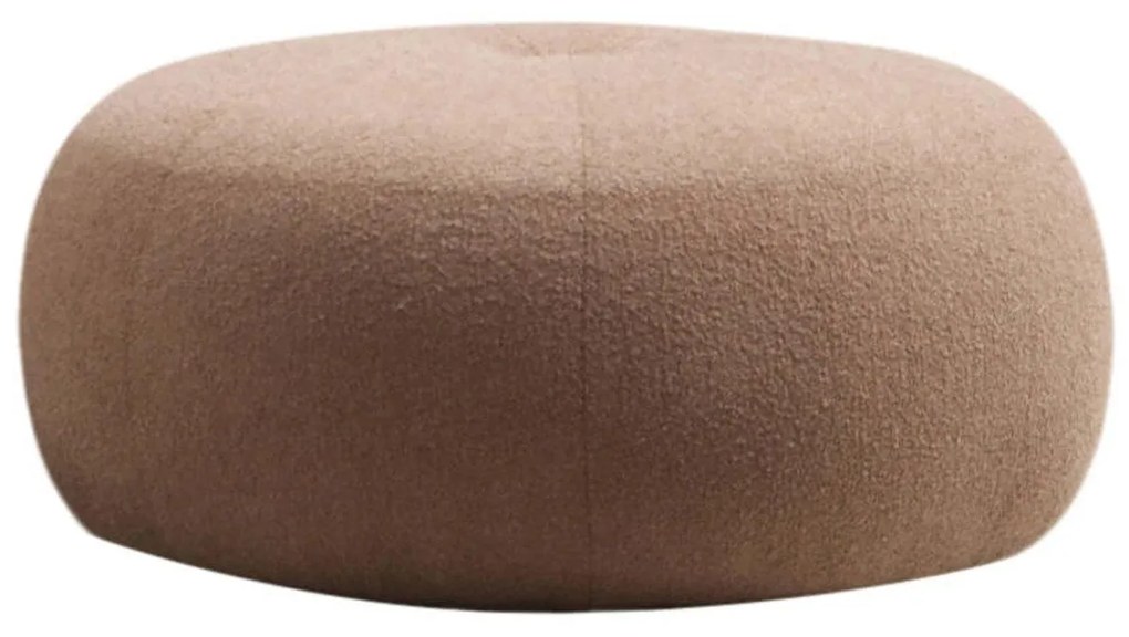 Pouffe Tina – Cappuccino – Diâmetro: 55 cm Altura: 35 cm