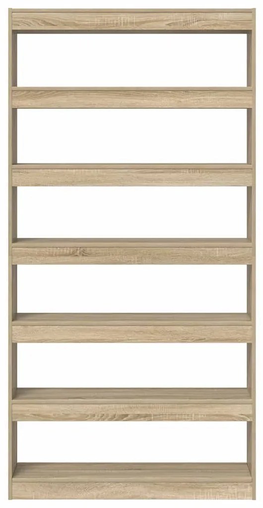 Estante vidaXL Carvalho Sonoma Madeira engenheirada 100 x 30 x 198 cm