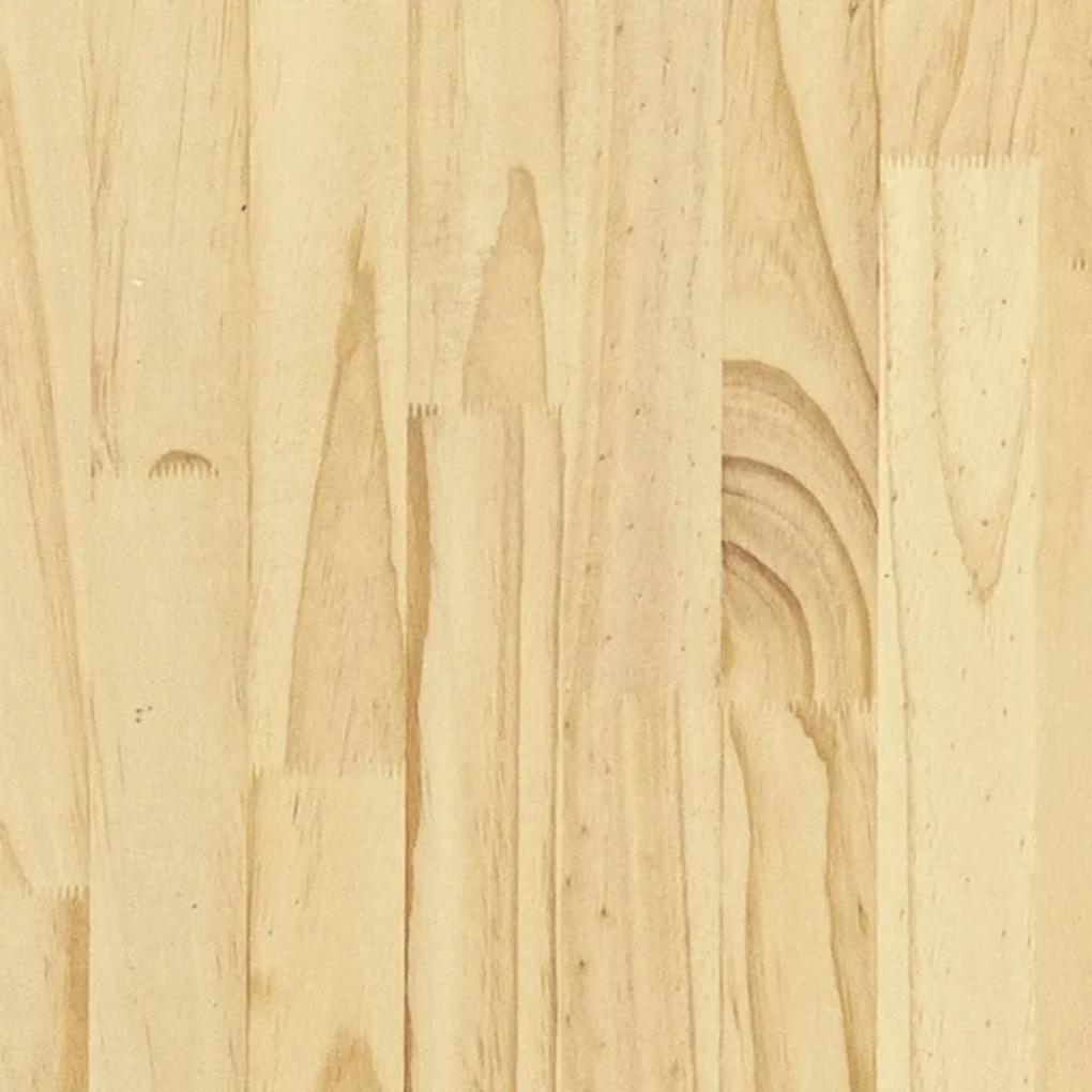 Mesa de centro 110x50x34 cm madeira de pinho maciça