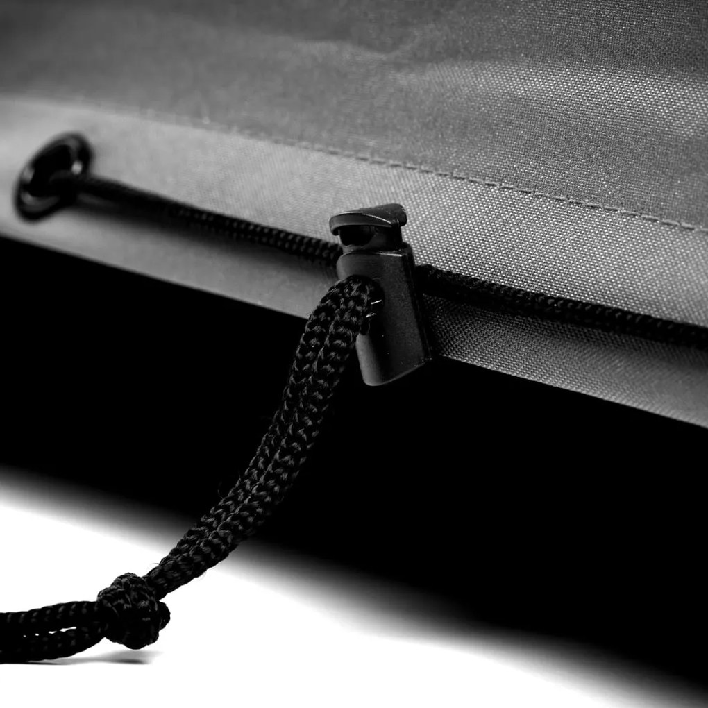 Cobertura para mobiliário de exterior 305x190x85cm cinzento