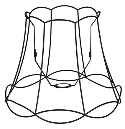 Abajur de metal preto 40/31 - Granny Frame