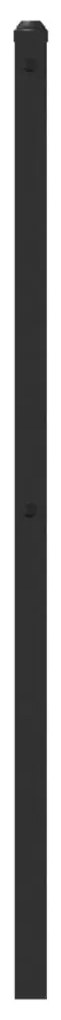 Cabeceira de cama 107 cm metal preto