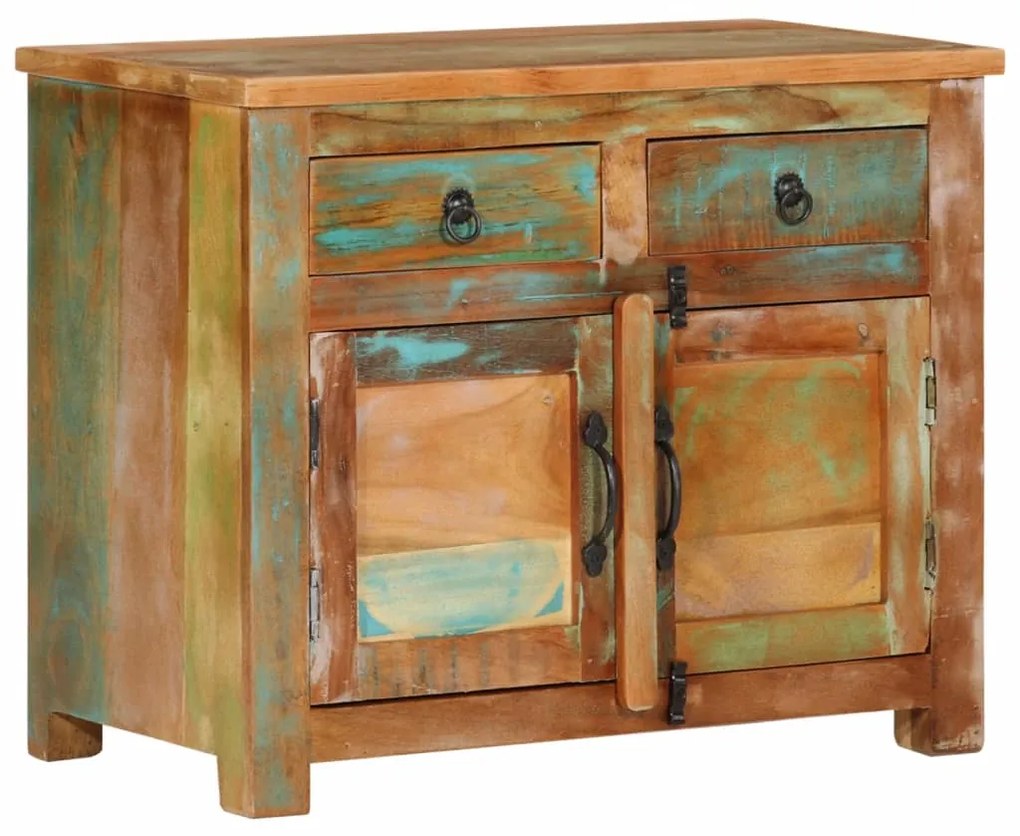 vidaXL Aparador 68x35x55 cm madeira recuperada maciça