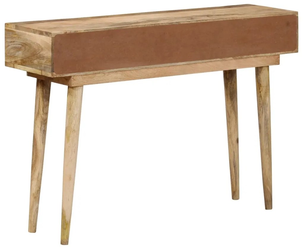Mesa consola 110x30x75 cm madeira de mangueira maciça