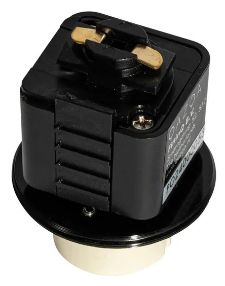 Projetores modernos pretos para sistema de calhas monofásicas GU10 35 mm - Iconic Ruby Honey Moderno