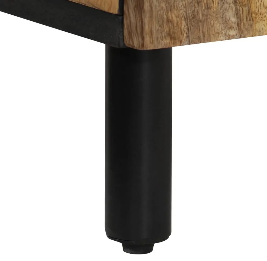 Armário para lavatório 62x33x58 cm madeira de mangueira maciça