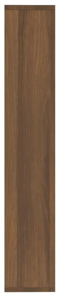 Prateleira parede 36x16x90cm deriv. madeira carvalho castanho