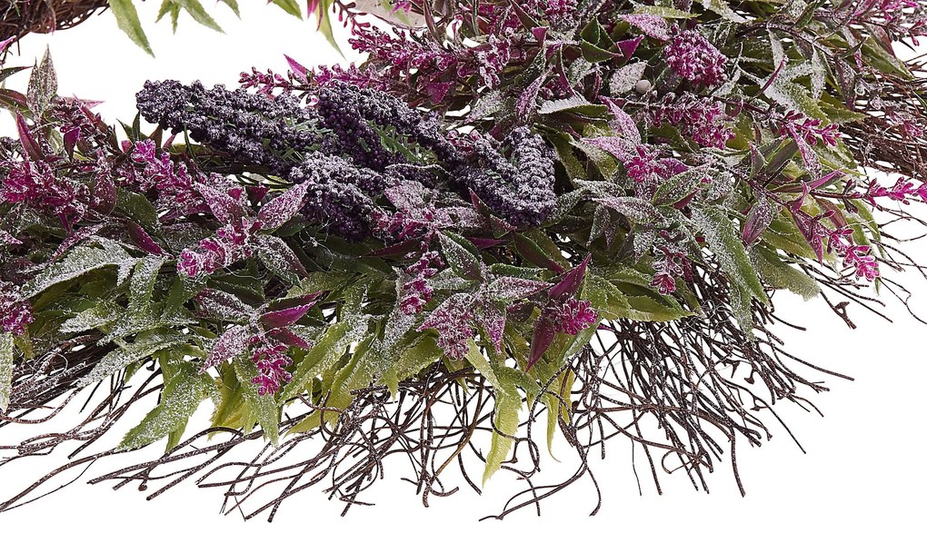 Grinalda para porta ø 50 cm violeta TELDE Beliani