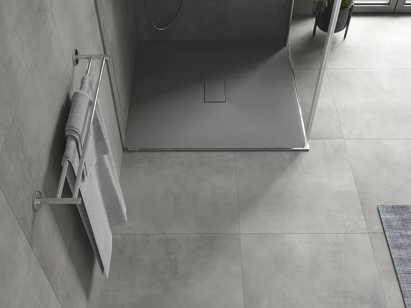Mexen Hugo base de duche quadrada SMC 100 x 100 cm, cinza - 42611010