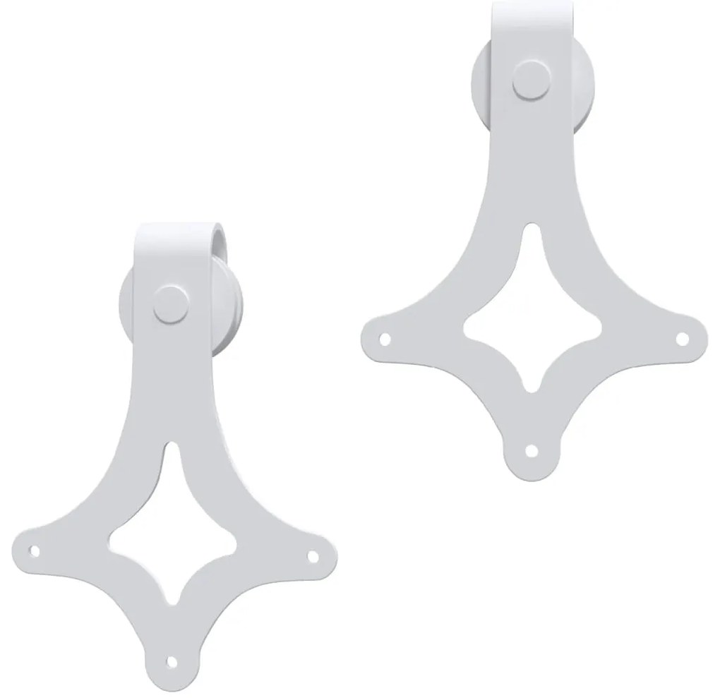 Porta de correr com ferragens 85x210 cm madeira de pinho maciça