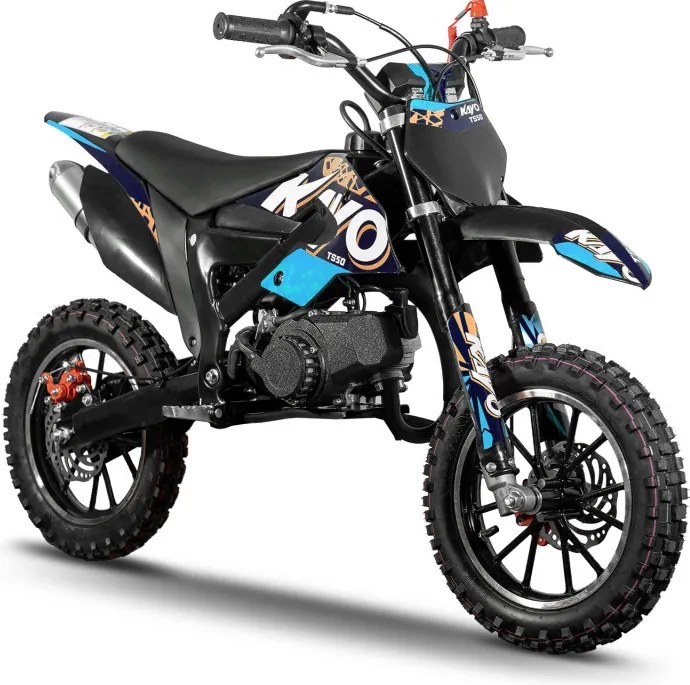 Mini motocross Gasolina infantil 50cc Kayo TS50 Azul