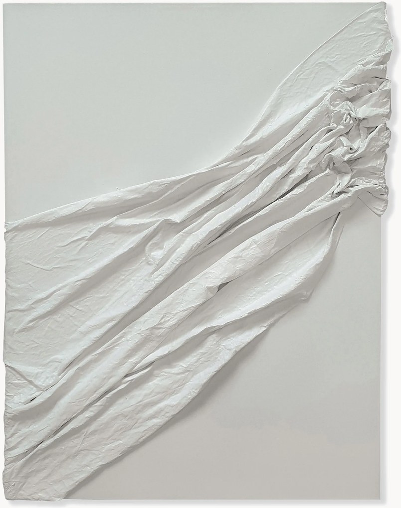 Quadro em tela artesanal Cascade Shape II