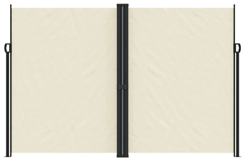 Toldo lateral retrátil 220x1000 cm creme