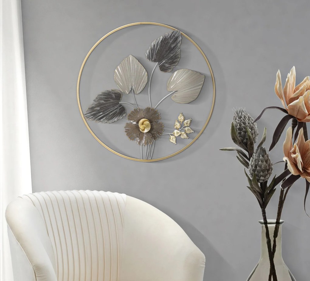 PAINEL DE FERRO DE PAREDE CM Ø 65,4X4,4 MULTICOLOR