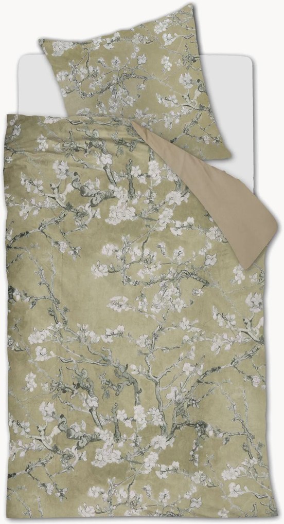 Conjunto de roupa de cama em veludo e algodão Fleur