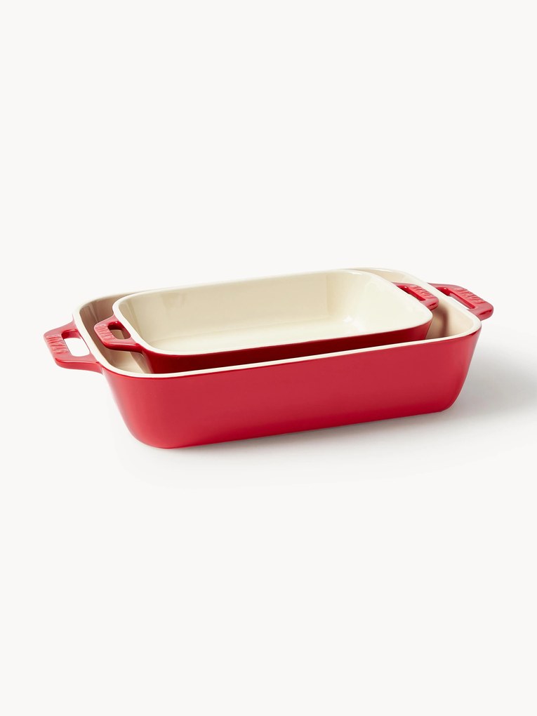Assadeira Ceramic, conjunto de 2