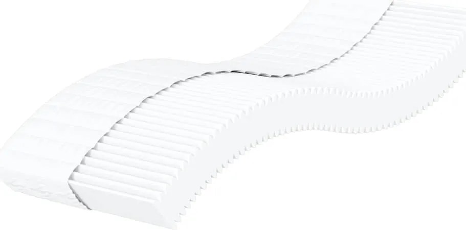 Sofá-cama com colchão 80x200 cm tecido preto