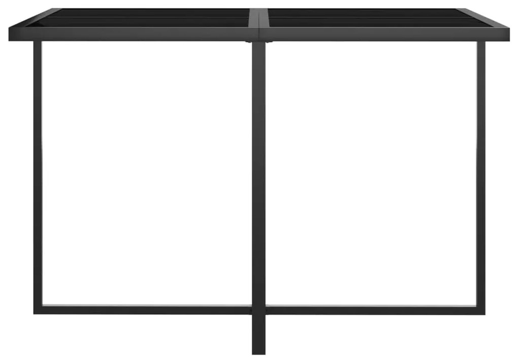 5pcs conjunto de jantar p/ exterior c/ almofadões vime PE cinza