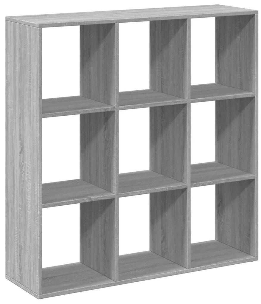 Estante divisória 102x29x103,5 cm deriv. madeira cinza sonoma