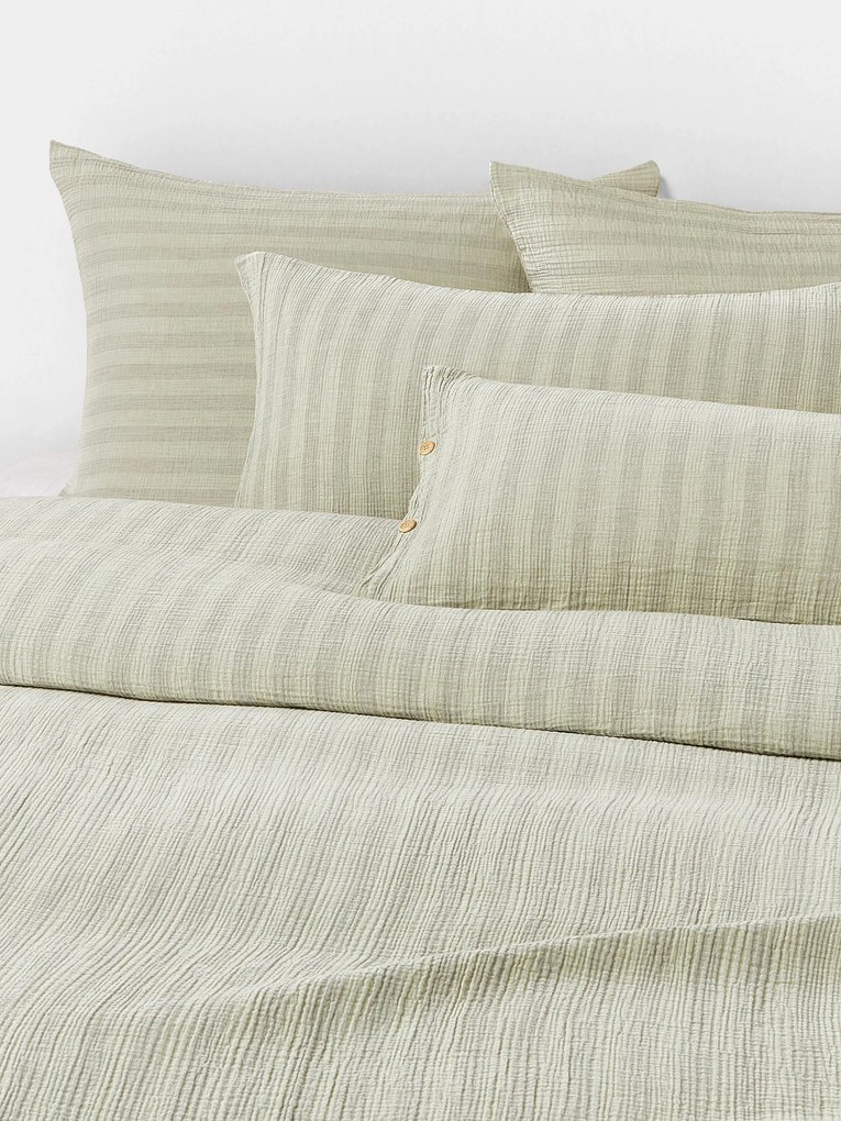 Capa de edredão em musselina Saige