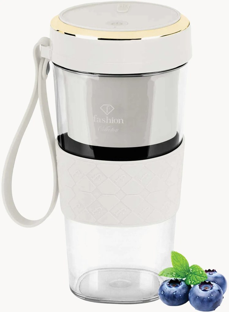 Mini liquidificadora USB Matte Cream