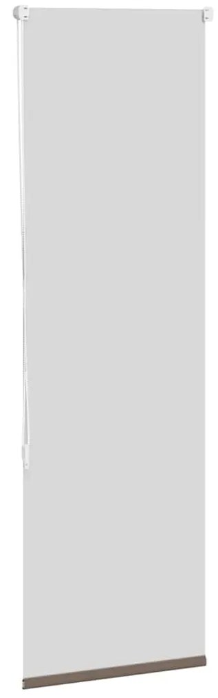 Persiana de enrolar 55x130 cm largura tecido 50,7 cm poliéster