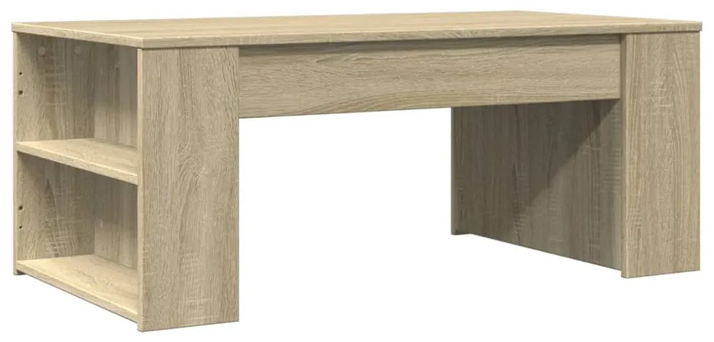 Mesa de centro 102x55x42 cm madeira processada carvalho sonoma