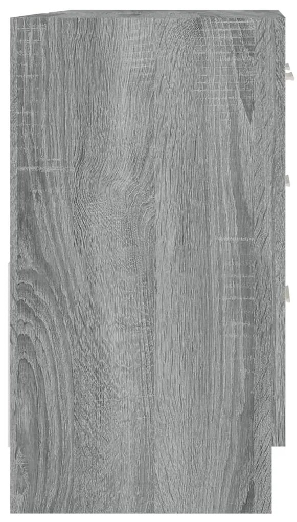 Móvel p/ lavatório 63x30x54 cm derivados madeira cinza sonoma