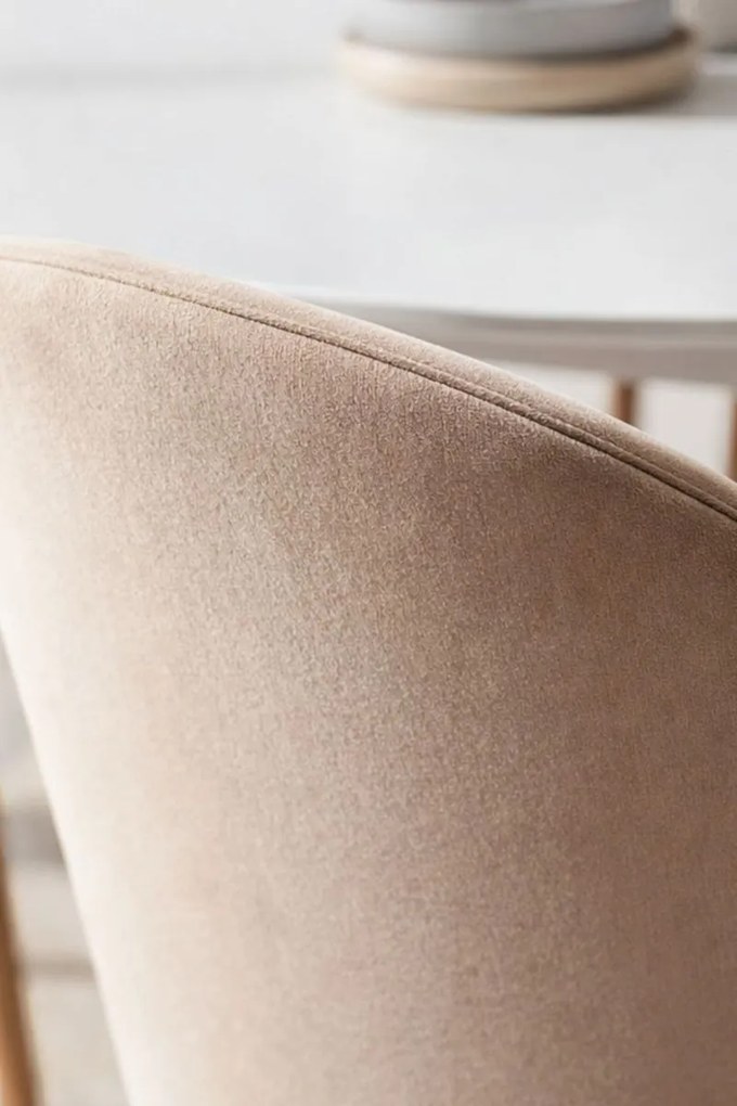 Pack 4 Cadeiras Vint Veludo - Beige