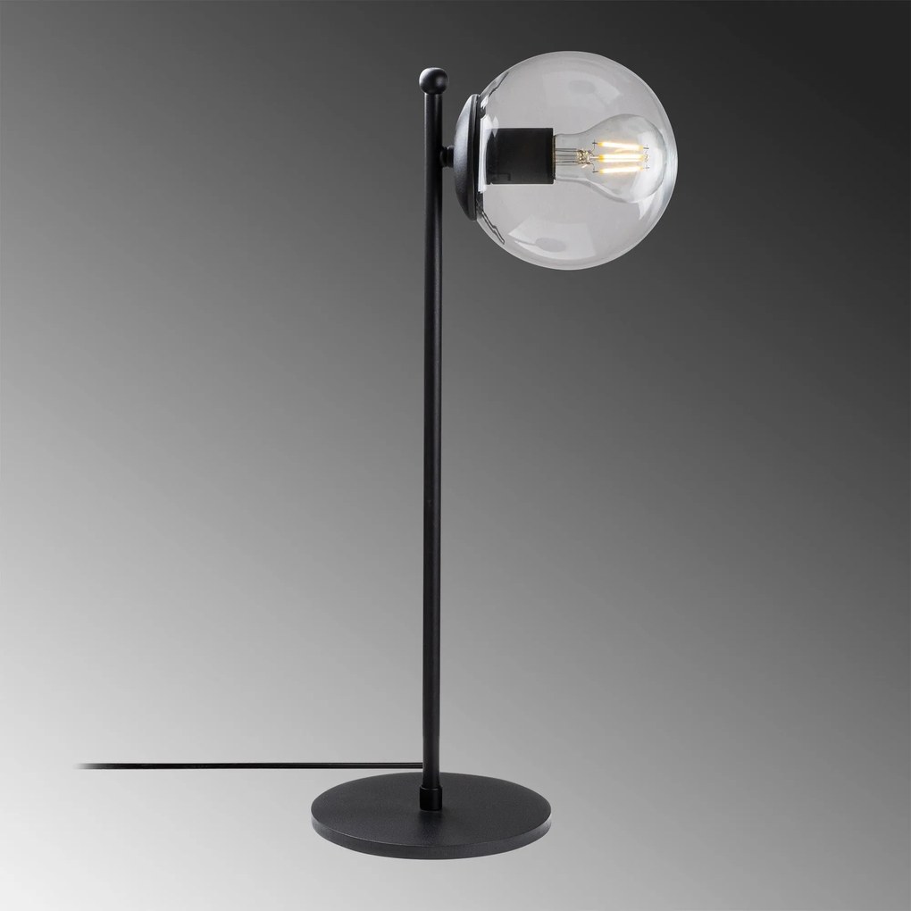 Candeeiro de Mesa Faze – Preto – 25 x 25 cm