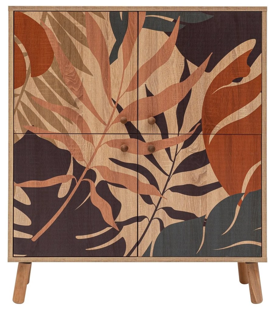 Armário Multiuso Multilux – Multicolor – 95x111x36 cm