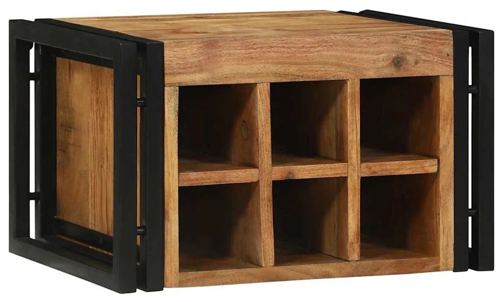 Aparador de Vinho 46x35x27.5 cm de Madeira de Acácia Sólida