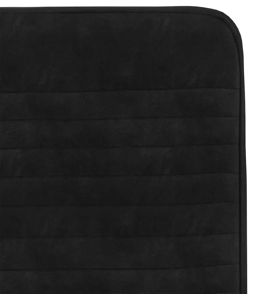 Cadeiras de jantar 2 pcs veludo preto