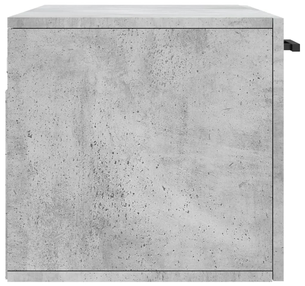 Armário parede 80x36,5x35 cm derivados madeira cinzento sonoma