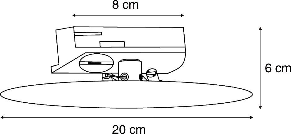 Candeeiro de teto moderno cor de bronze para sistema de calhas de iluminação monofásico com 2 luzes - Iconic Pulley