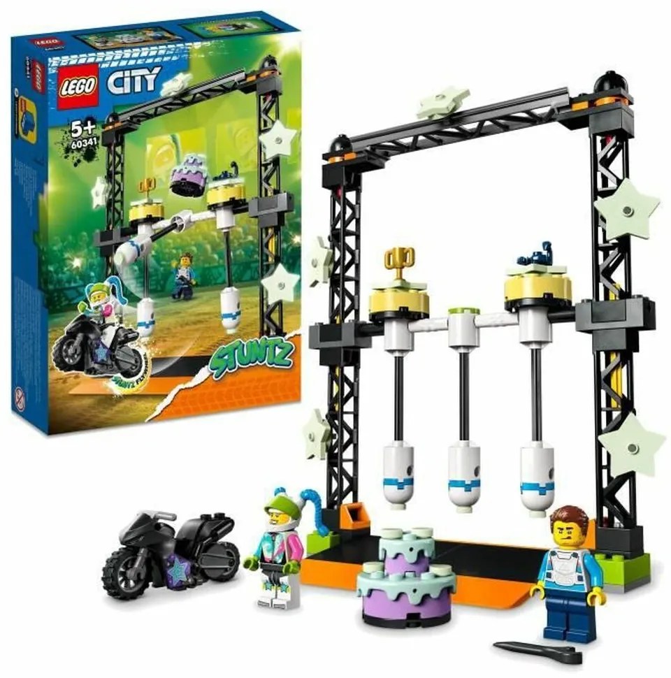 Playset Lego 60341 City Stuntz The Stunt Challenge: Pendulums (117 Peças)